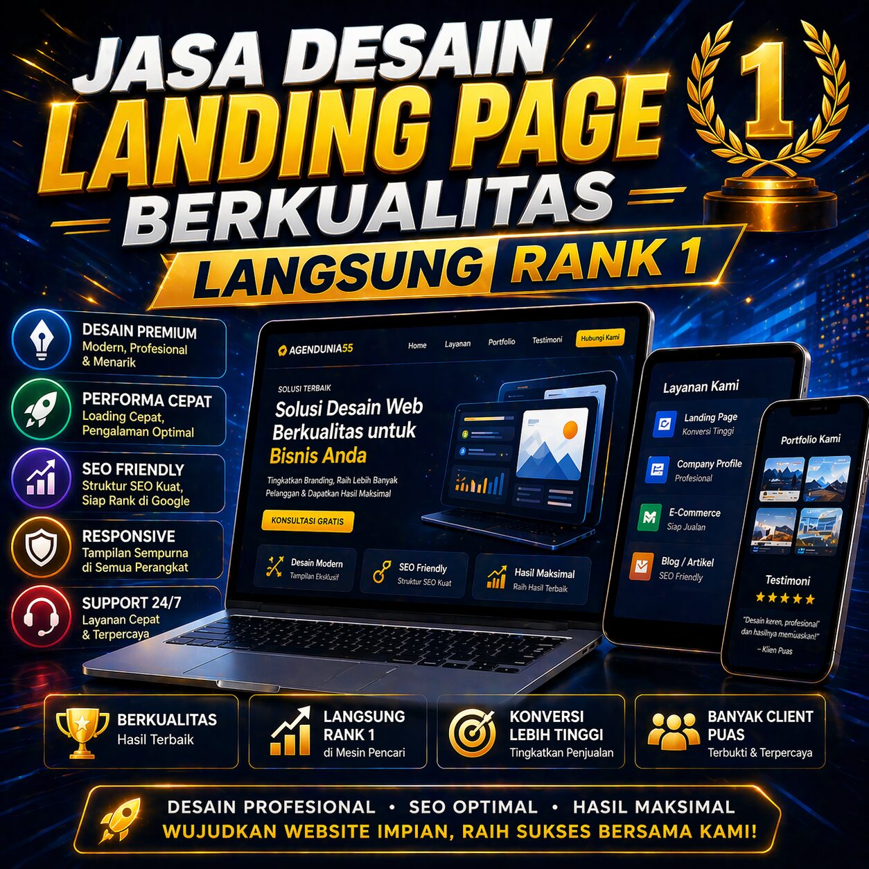 Landing Page sebagai Ruang Menjelaskan Cara Anda Membantu Klien yang Sulit Menyukai Hasil Pertama tanpa Menyalahkan Diri Sendiri